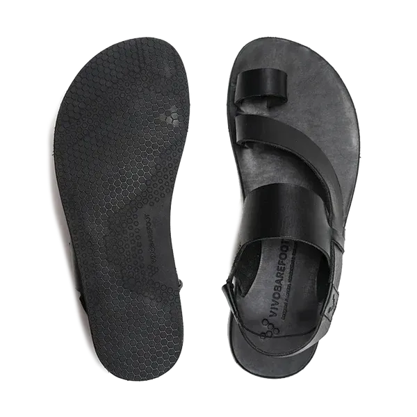 Vivobarefoot Opanka Sandal Black Womens