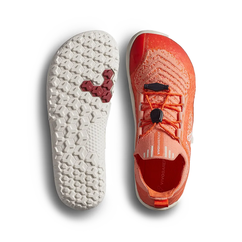 Vivobarefoot Primus Trail Knit FG Orange Zest/Sunset Preschool