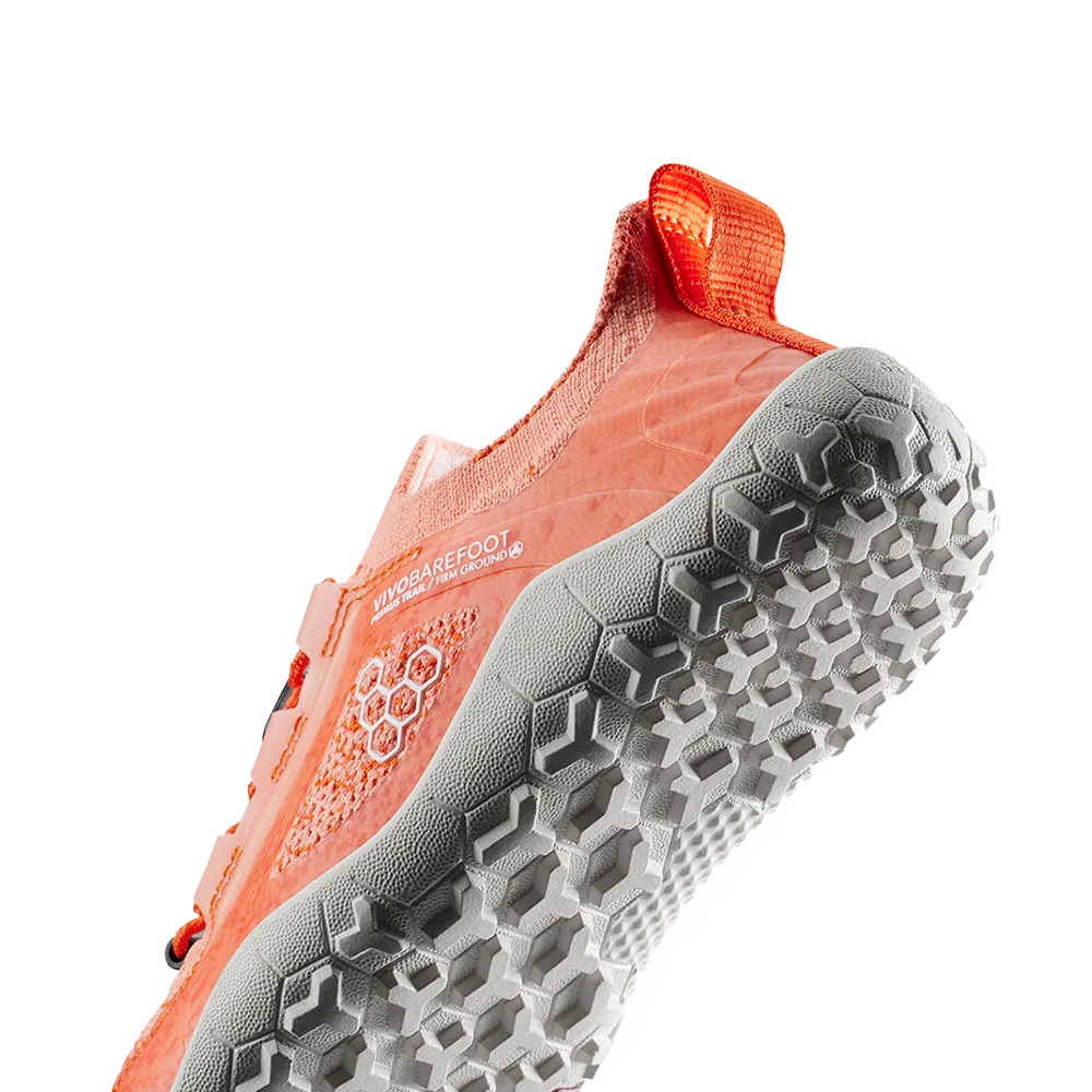 Vivobarefoot Primus Trail Knit FG Orange Zest/Sunset Preschool