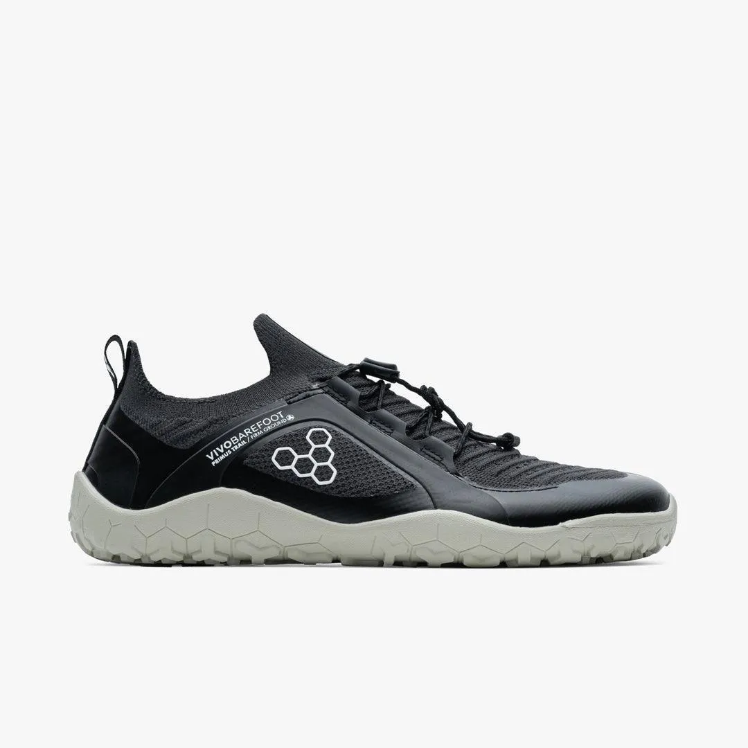Vivobarefoot Primus Trail Knit FG Womens Obsidian/Sandstone