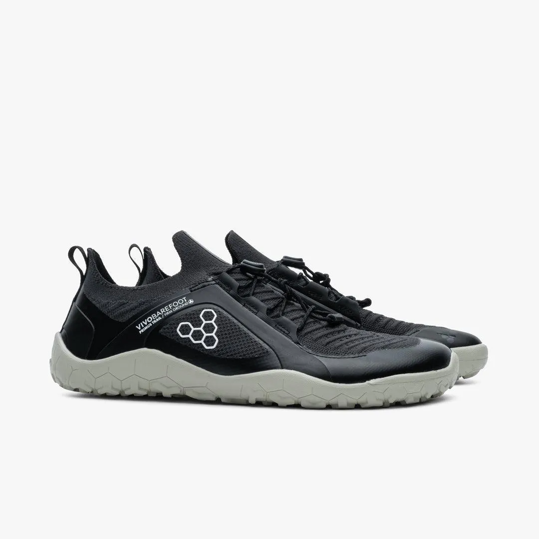 Vivobarefoot Primus Trail Knit FG Womens Obsidian/Sandstone