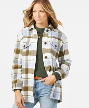 Women's Blanket Shirt Jacket - Outerworn