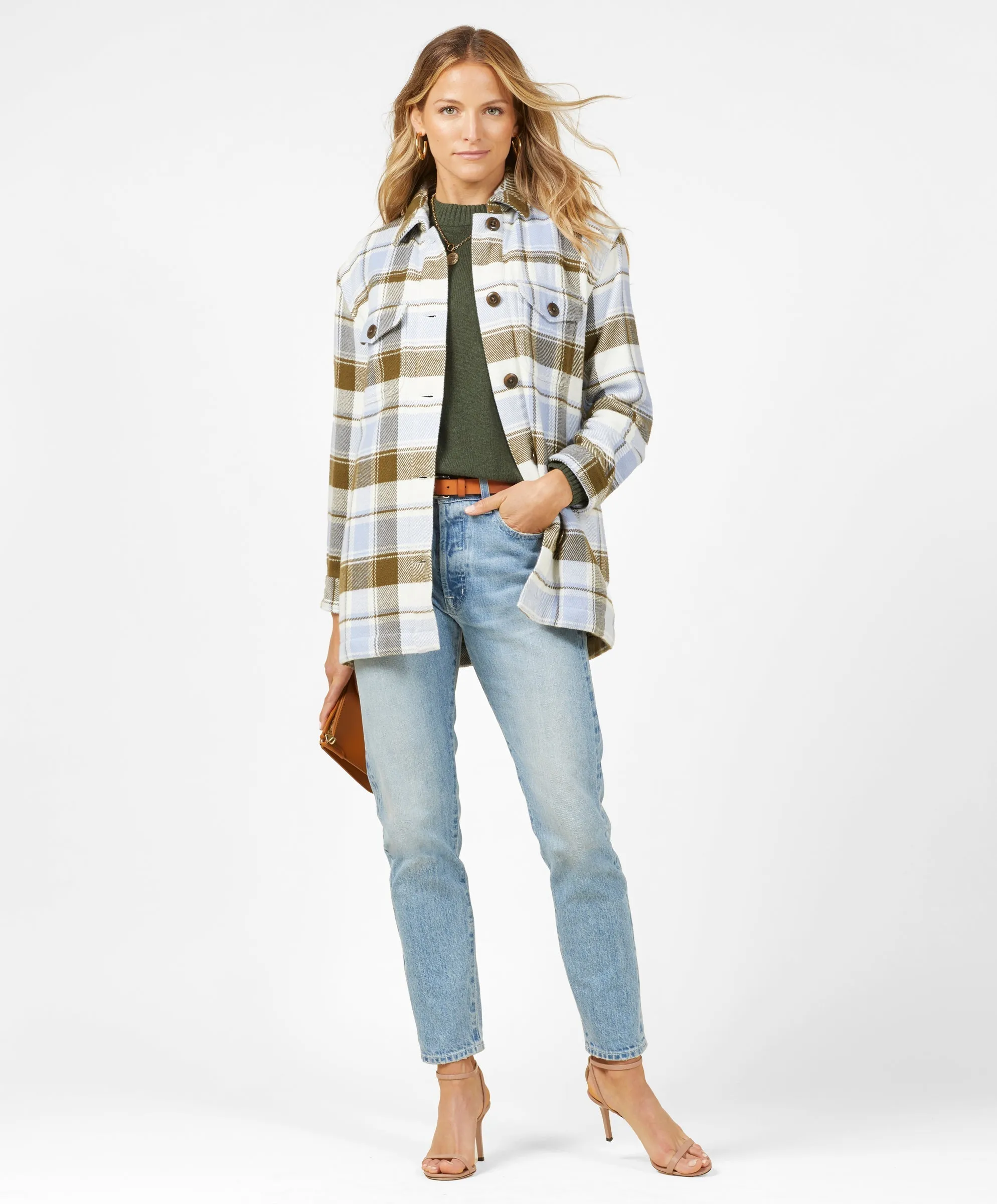 Women's Blanket Shirt Jacket - Outerworn