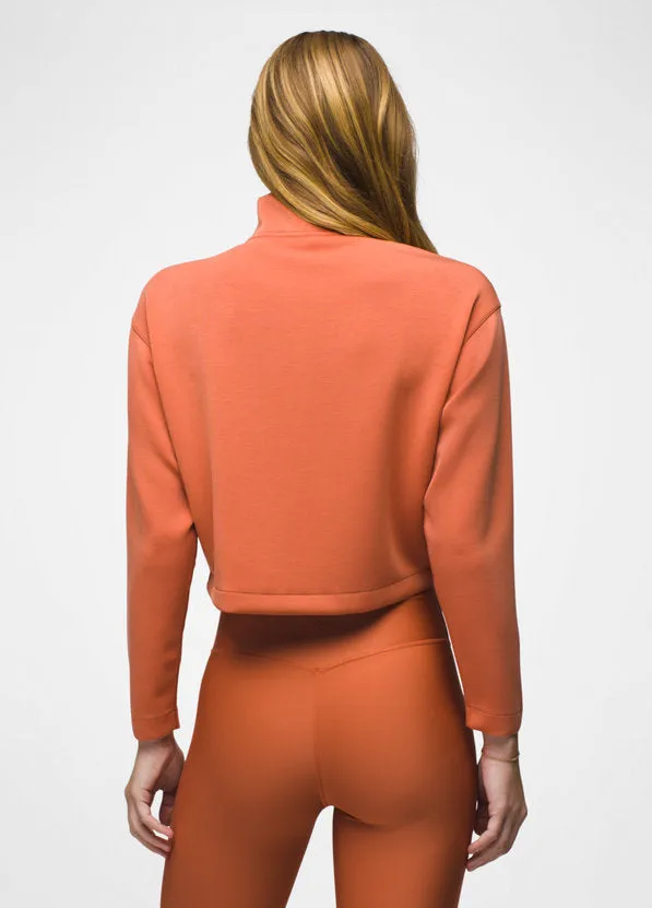 Women's Shea Half Zip - Terracotta